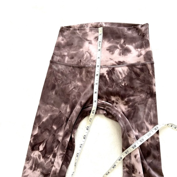 Lululemon Align High-Rise Crop 23" Diamond Dye Mink Bery Lunar Rock Shadow Grey - Picture 4 of 10